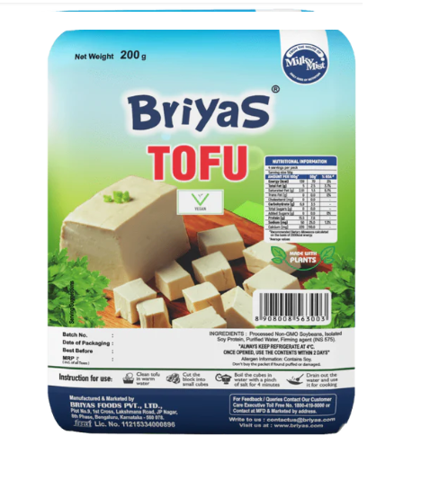 Milky Mist Soya Paneer  200g (Tofu)